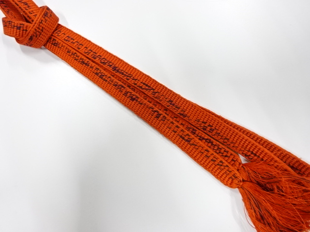 正絹　手組帯締め